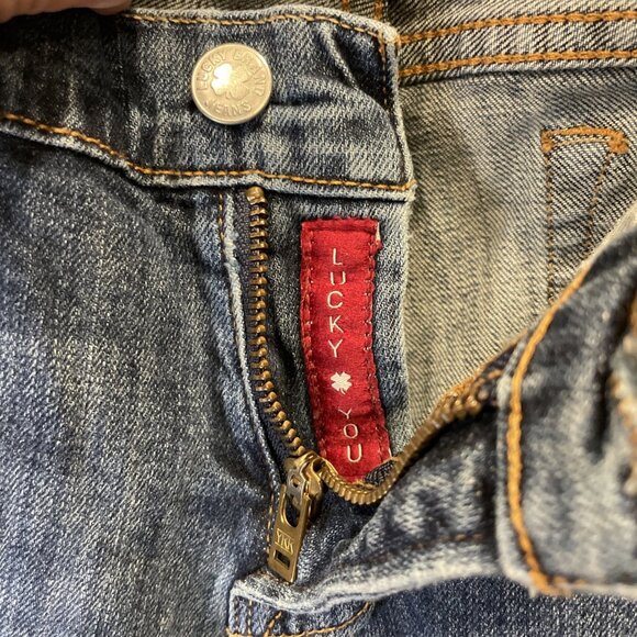 Lucky Brand Women’s 2/26 Sienna Cigarette Blue Jeans Stretch Denim Straight Leg - Picture 9 of 10